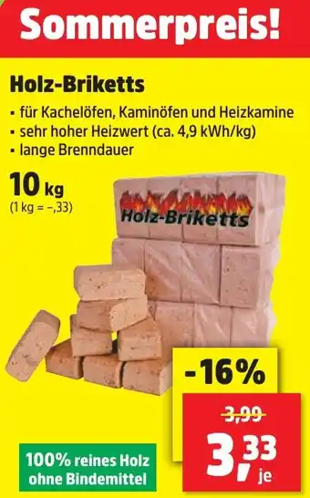 Thomas Philipps Holz-Briketts 10 kg Angebot