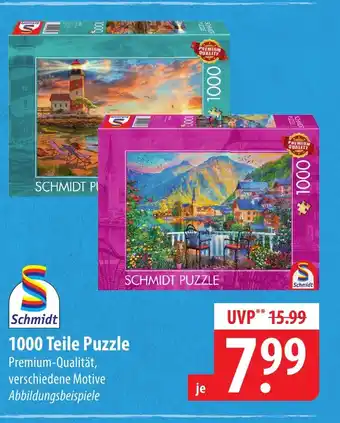 Famila Nord Ost Schmidt 1000 Teile Puzzle Angebot