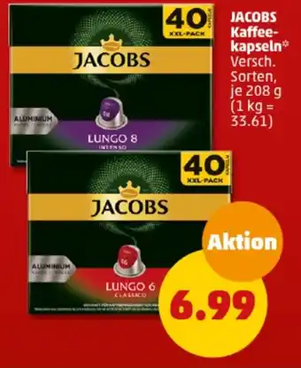 PENNY JACOBS Kaffee- kapseln 280 g Angebot