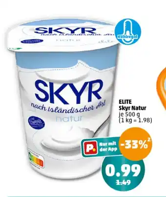 PENNY ELITE Skyr Natur 500 g Angebot