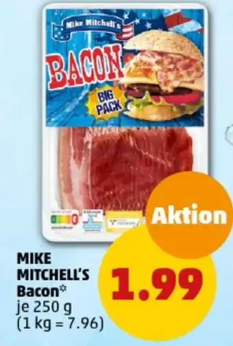 PENNY MIKE MITCHELL'S Bacon 250 g Angebot