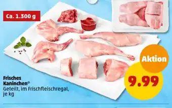 PENNY Frisches Kaninchen ca. 1.300 g Angebot