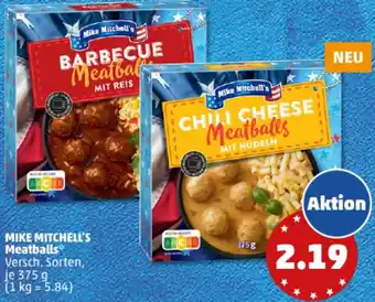 PENNY MIKE MITCHELL'S Meatballs 375 g Angebot