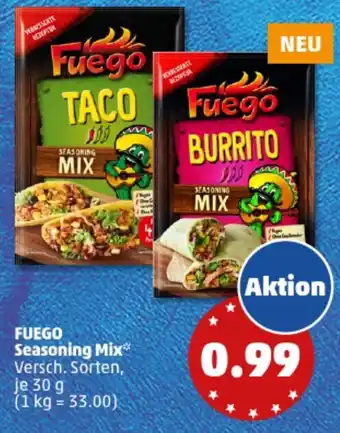 PENNY FUEGO Seasoning Mix 30 g Angebot