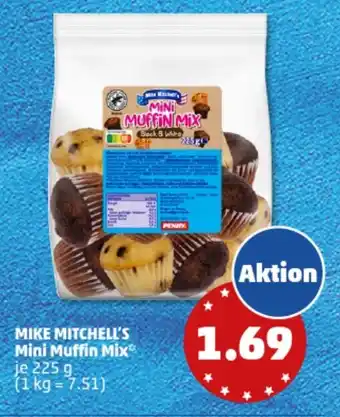 PENNY MIKE MITCHELL'S Mini Muffin Mix 225 g Angebot