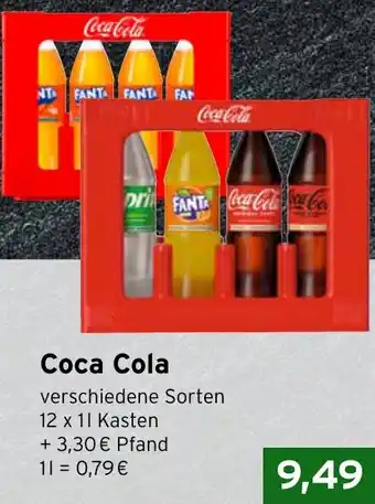 CAP Markt Coca-Cola 12 x 1 l Kasten Angebot