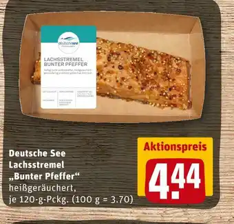 REWE Deutsche see lachsstremel „bunter pfeffer“ Angebot