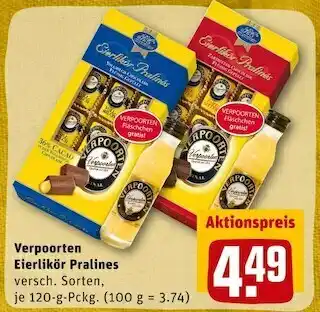 REWE Verpoorten eierlikör pralines Angebot