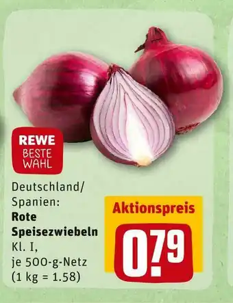 REWE Rewe beste wahl rote speisezwiebeln Angebot