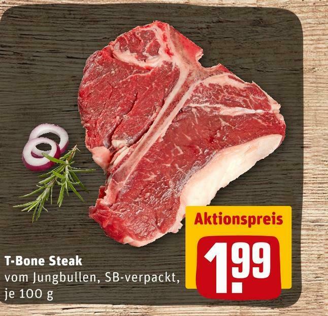 Tbone steak Angebot bei REWE