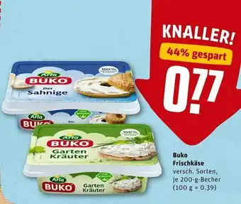 REWE Buko frischkäse Angebot