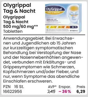 REWE Olygrippal tag & nacht Angebot