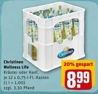 REWE Christinen wellness life Angebot