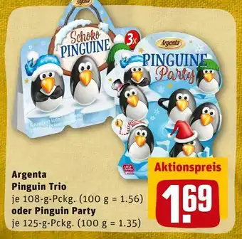 REWE Argenta pinguin trio oder pinguin party Angebot