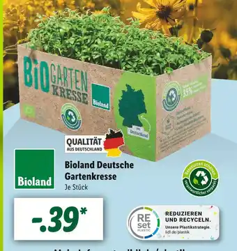 Lidl Bioland gartenkresse Angebot