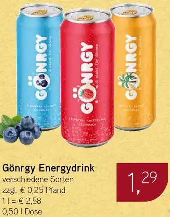 Dornseifer Gönrgy Energydrink 0,50 L Dose Angebot