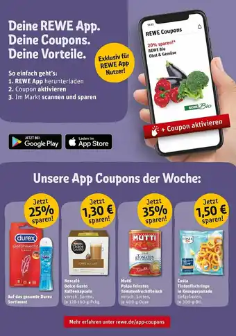 REWE Rewe coupon aktivieren Angebot