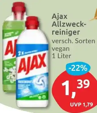 Budni Ajax Allzweckreiniger 1 Liter Angebot