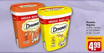 REWE Dreamies megabox Angebot