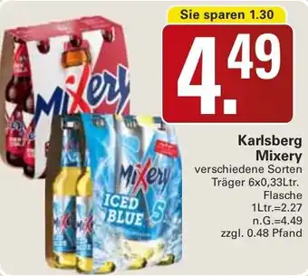 WEZ Karlsberg Mixery Träger 6x0,33Ltr. Flasche Angebot