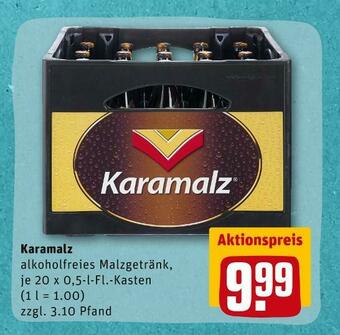 REWE Karamalz alkoholfreies malzgetränk Angebot