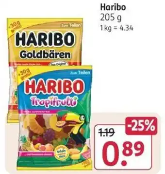 Rossmann HARIBO 205 g Angebot