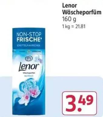 Rossmann Lenor Wäscheparfüm 160 g Angebot