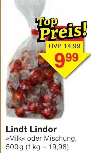 Wiglo Wunderland Lindt Lindor 500 g Angebot