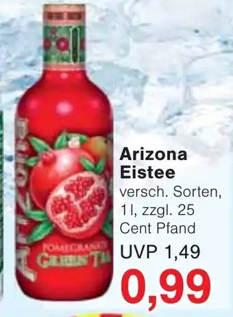 Wiglo Wunderland Arizona Eistee Angebot