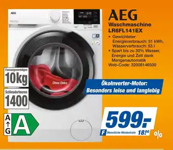 expert Techno Land AEG Waschmaschine LR6FL141EX Angebot