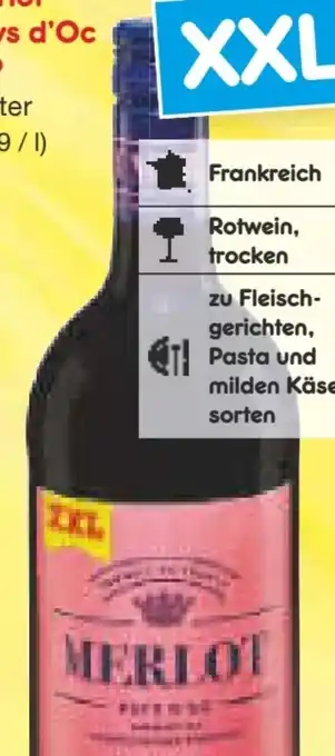Netto Marken-Discount Merlot Pays d‘Oc Angebot