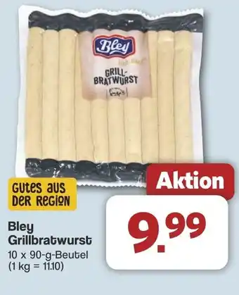 Famila Nord West Bley Grillbratwurst 10 x 90-g-Beutel Angebot