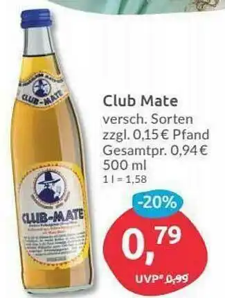 Budni Club Mate Angebot