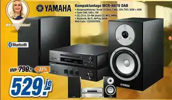 Expert Yamaha Kompaktanlage Mcr-n670 Dab Angebot