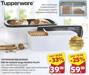 Famila Nord West TUPPERWARE BREADSMART Hält Ihr Gebäck lange köstlich frisch! Angebot