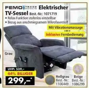 Norma24 Femo Elektrischer Tv-sessel Angebot