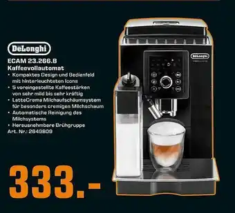 Saturn Delonghi Ecam 23.266.b Kaffeevollautomat Angebot