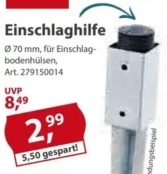 Sonderpreis Baumarkt Einschlaghilfe Angebot