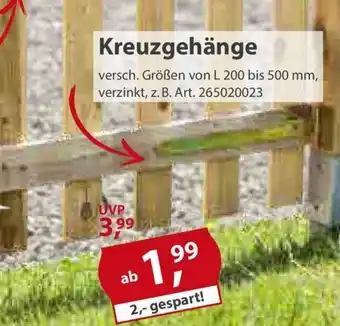 Sonderpreis Baumarkt Kreuzgehänge Angebot