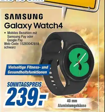 expert Octomedia Samsung Galaxy Watch4 Angebot