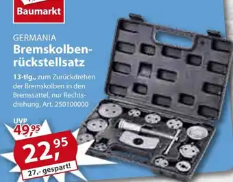 Sonderpreis Baumarkt GERMANIA Bremskolben- rückstellsatz Angebot