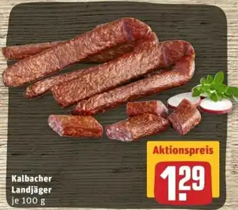 REWE Center Kalbacher Landjäger 100g Angebot