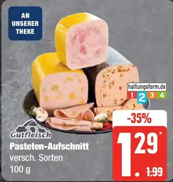 Edeka Gutfleisch Pasteten-Aufschnitt 100 g Angebot