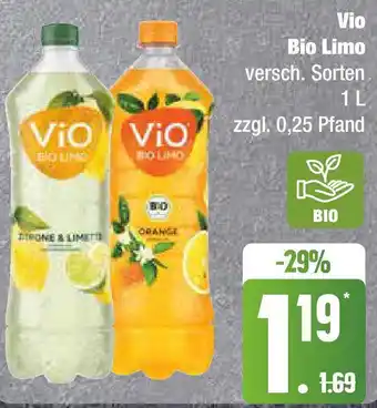 Edeka Vio Bio Limo 1 l Angebot