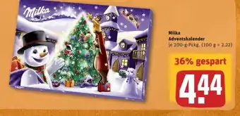 REWE Center Milka Adventskalender 200g Angebot