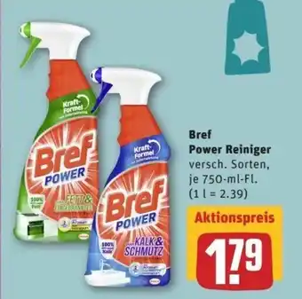 REWE Center Bref Power Reiniger Angebot
