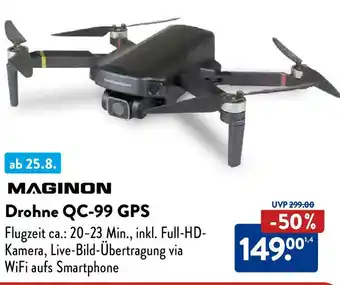 Aldi Süd MAGINON Drohne QC-99 GPS Angebot