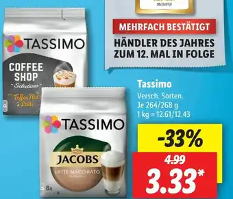 Lidl Tassimo 268g Angebot