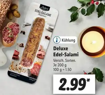 Lidl Deluxe Edel-Salami 200g Angebot