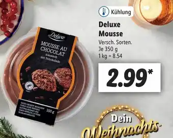 Lidl Deluxe Mousse 350g Angebot